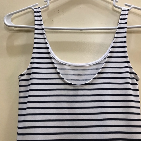 Black & White Striped Women’s Skater Dress H&M 2 - Picture 7 of 8